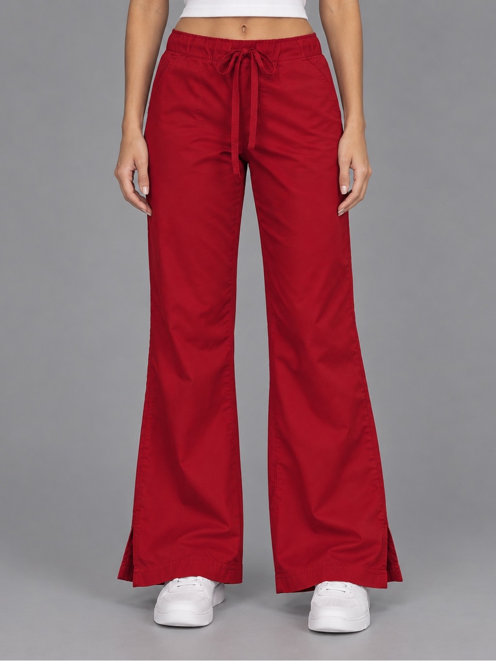 Grey’s Anatomy by Barco Women’s XSP Petite Red Flare Scrub Pants